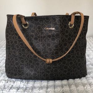 Calvin Klein Monogram Tote